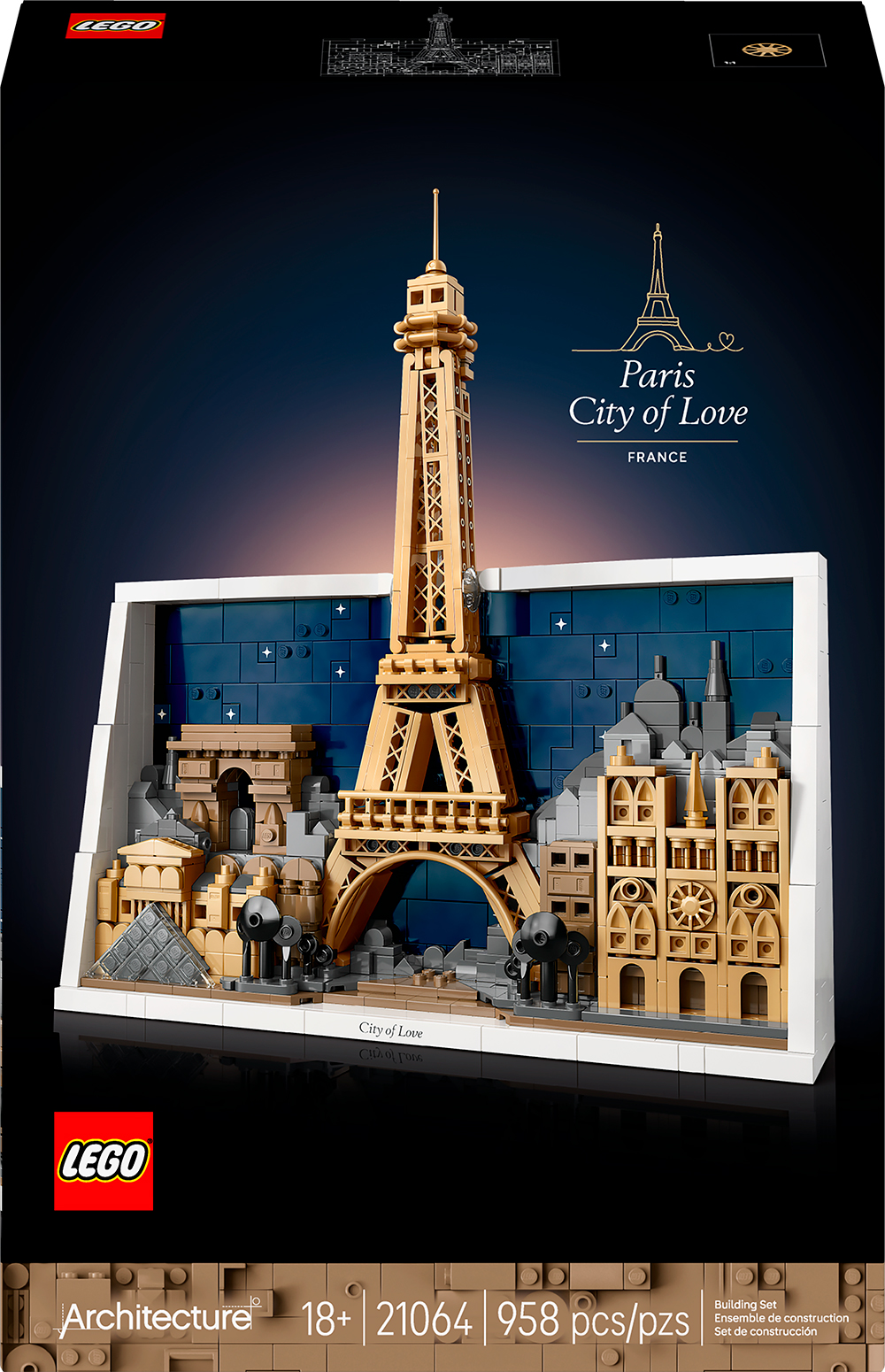 Architecture - Paris - La ville de l'amo - CONSTRUCTION - LEGO