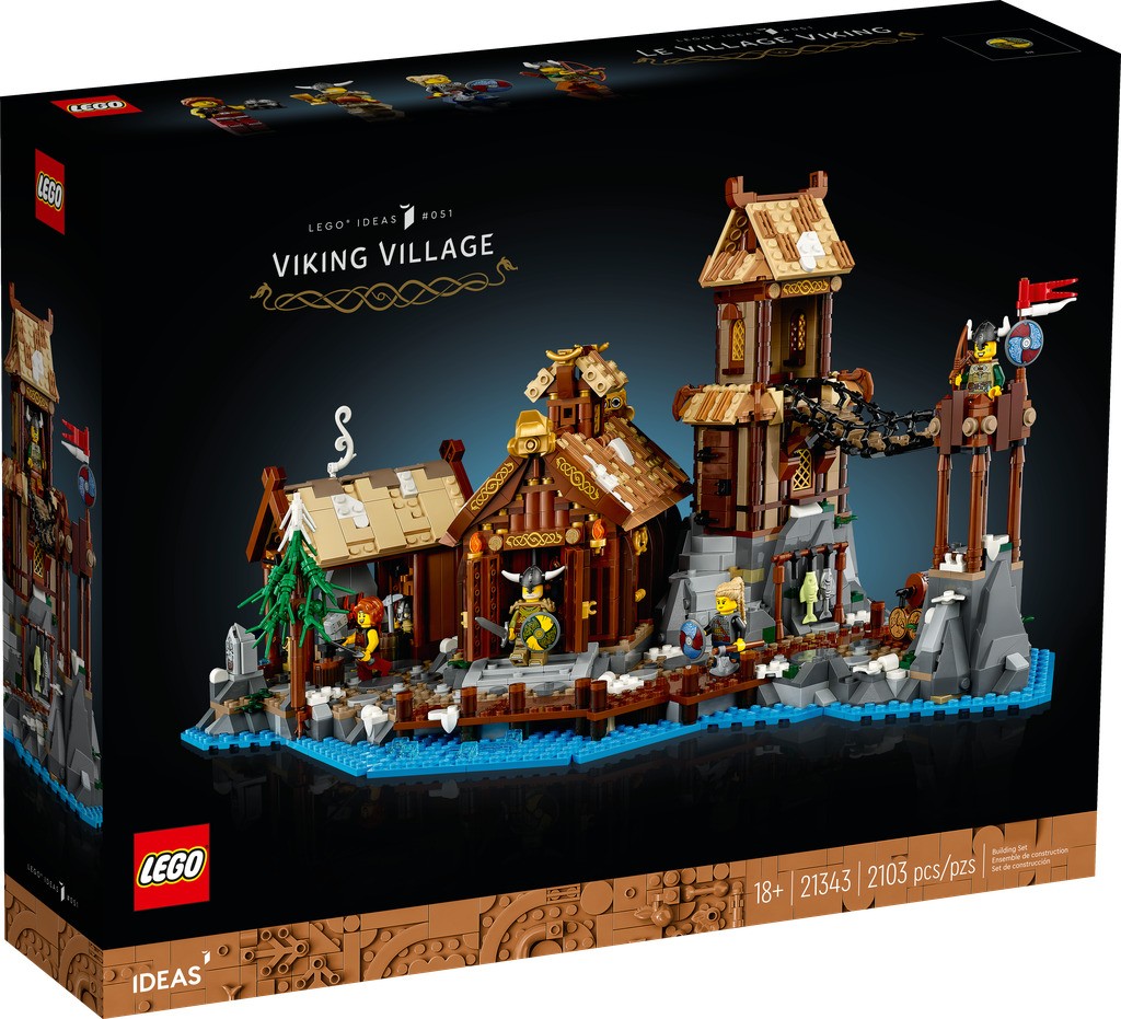 Ideas - Le Village Viking, 2103 pcs - CONSTRUCTION - LEGO
