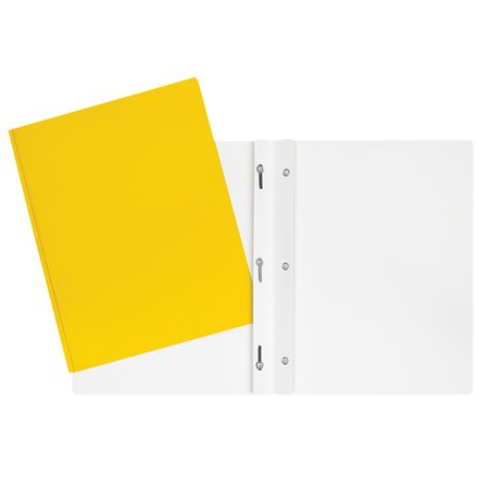 DUO TANG EN CARTON LAMINÉ JAUNE - RELIURES & PRESENTATION - GEOCAN