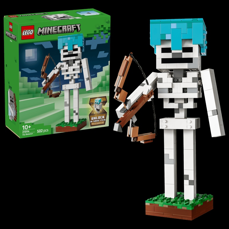 Minecraft - Le Squelette - CONSTRUCTION - LEGO