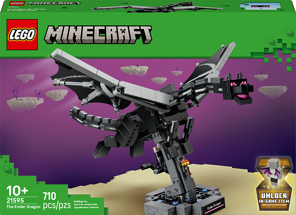 Minecraft - Le dragon de l'Ender - CONSTRUCTION - LEGO