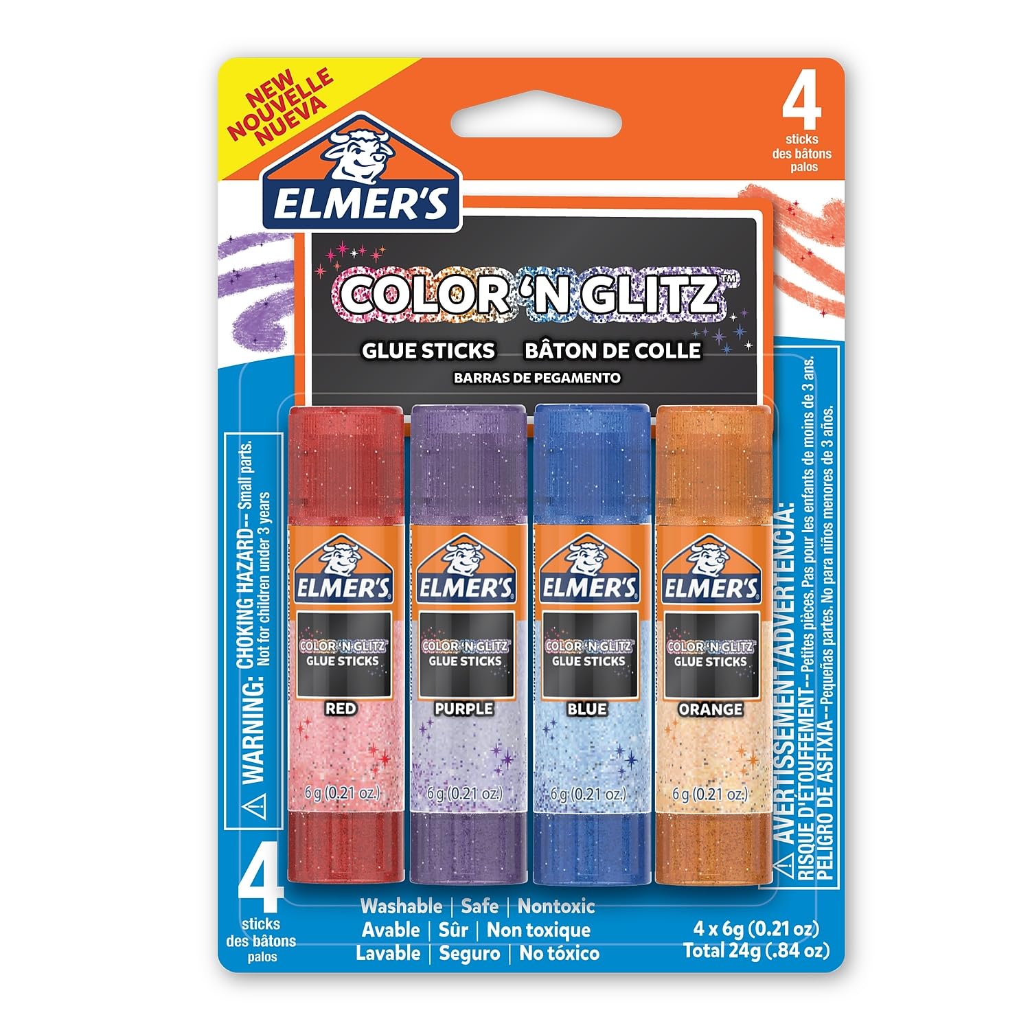 Colle Elmers 6g pqt 4 paillettes - ACCESSOIRES DE BUREAU - NEWEL