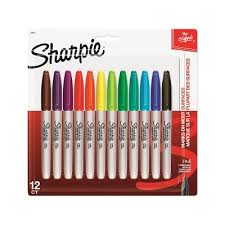MARQUEUR SHARPIE PQT 12 - INSTRUMENTS D'ECRITURE - MICROSOFT