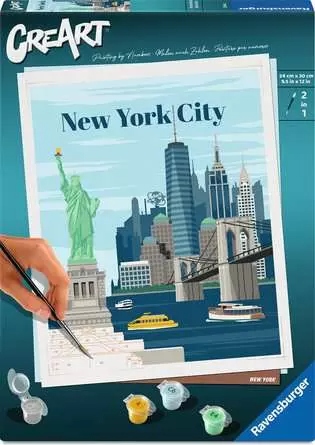 Creart - New-York City 24x30cm - DESSIN & COLORIAGE - RAVENSBURGER