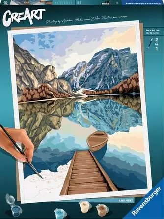 Creart - Lake Views ( BIL ) 30x40cm - DESSIN & COLORIAGE - RAVENSBURGER