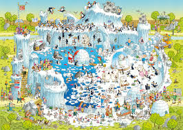 HEYE 1000 POLAR HABITAT, FUNKY ZOO - CASSE-TÊTE ADULTES - HEYE