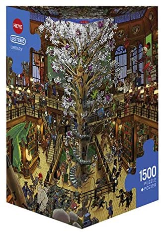 HEYE 1500 - LIBRARY, OESTERLE - 1500 PIÈCES - HEYE
