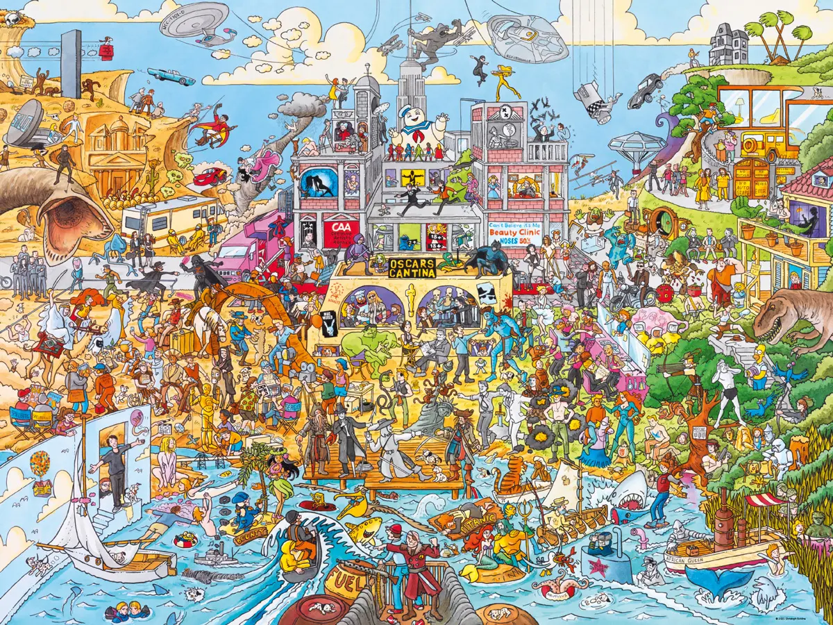 CASSE-TETE 1500 HOLLYWORLD - 1500 PIÈCES - HEYE