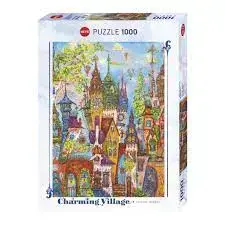 HEYE 1000 RED ARCHES, CHARMING VILLAGE - 1000 PIÈCES - HEYE