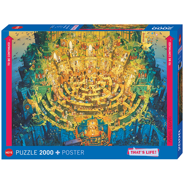 HEYE 2000, DEEP DOWN, THAT'S LIFE - 2000 PIÈCES ET PLUS - HEYE