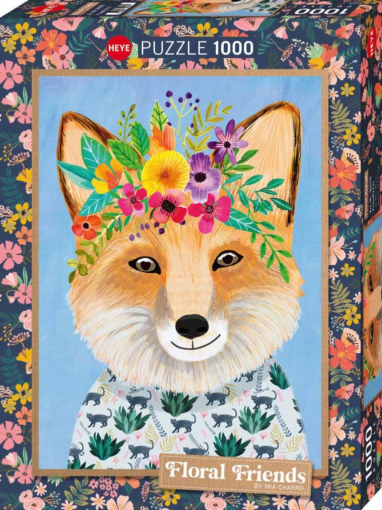 Heye - Friendly Fox, 1000 pièces - 1000 PIÈCES - HEYE