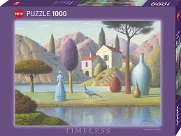 Heye - TIMELESS - Lady in Blue, 1000 - 1000 PIÈCES - HEYE
