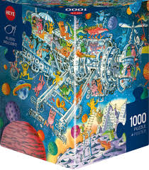 Heye - Aliens Welcome, 1000 pieces - 1000 PIÈCES - HEYE