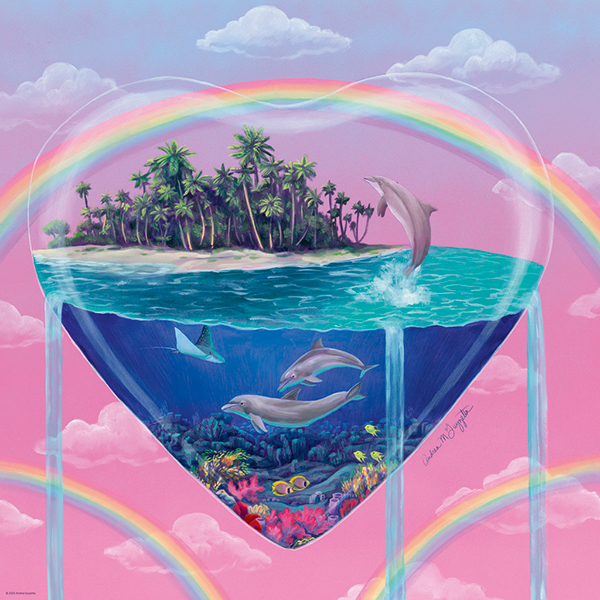 Heye - The Dolphins, 1000 pcs - 1000 PIÈCES - HEYE