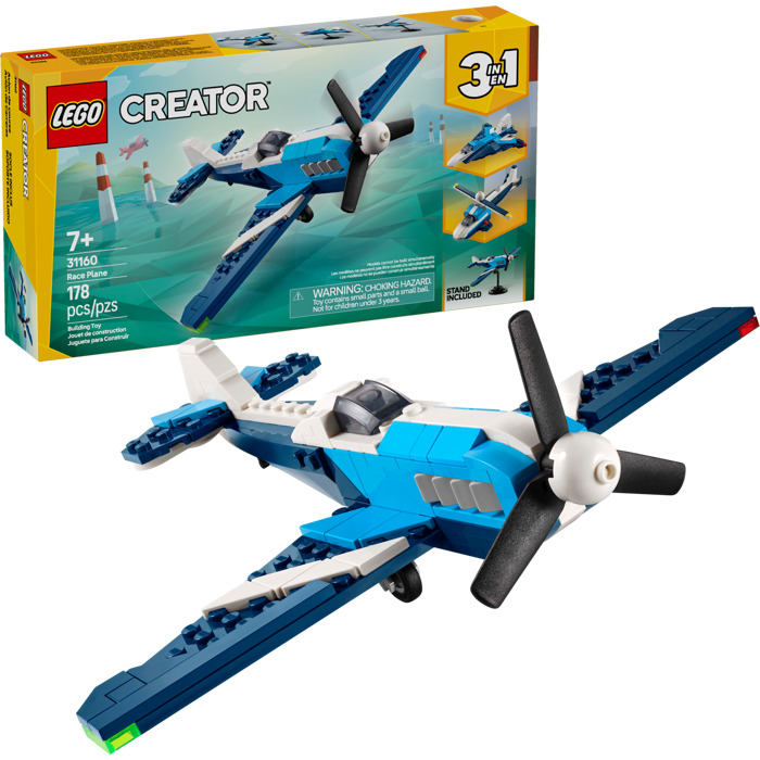 Creator - Avion de course, 178 pcs - CONSTRUCTION - LEGO