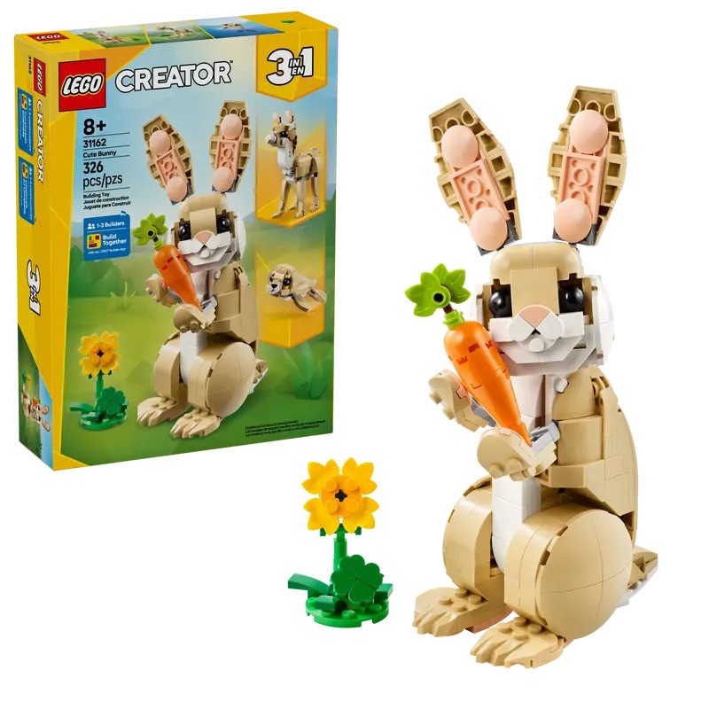 Creator - L'adorable Lapin, 326 pcs - CONSTRUCTION - LEGO