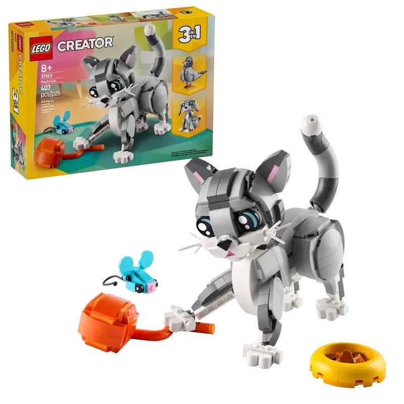 Creator - Le chat enjoué , 407pcs - CONSTRUCTION - LEGO