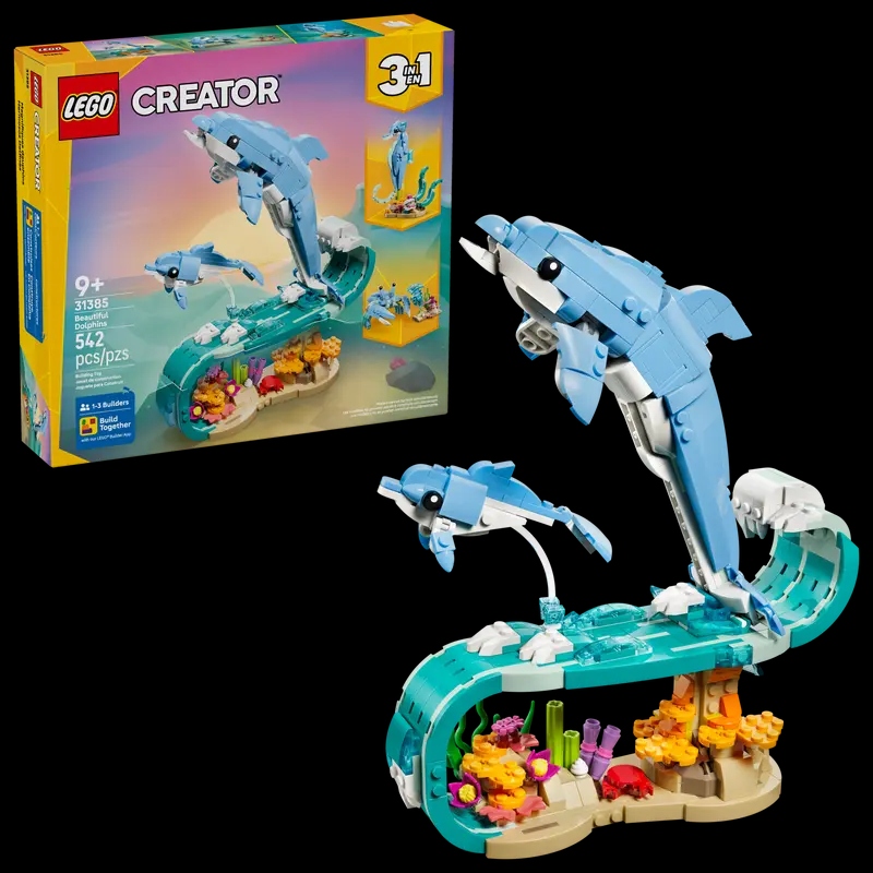Creator - Magnifiques dauphins - CONSTRUCTION - LEGO