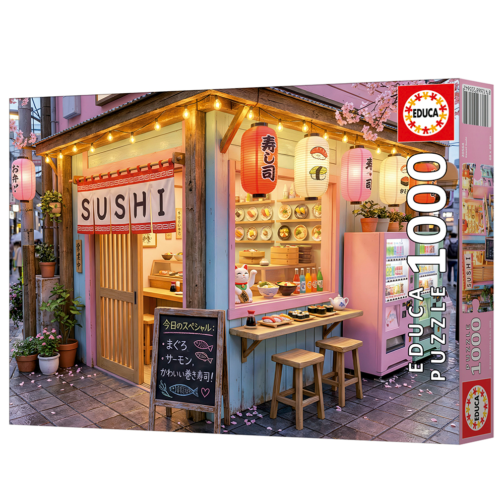 Educa - Kawaii Sushi, 1000pcs - Educa - Kawaii Sushi, 1000pcs - educa