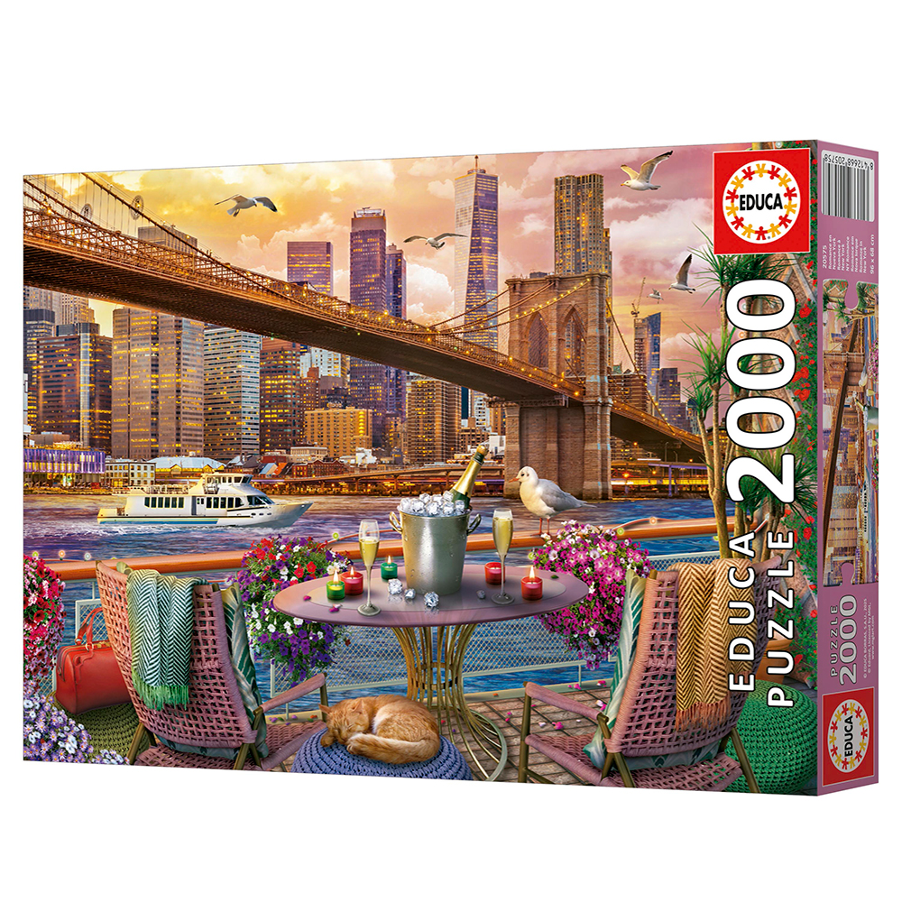 Educa - Romance à New York, 2000pcs - Educa - Romance à New York, 2000pcs - educa