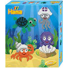 HAMA - PERLES A REPASSER CREATURES MARIN - PROJET DE BRICOLAGE - HAMA