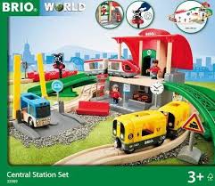 Brio - Trains en bois, Circuit gare - JOUET DIVERS - RAVENSBURGER
