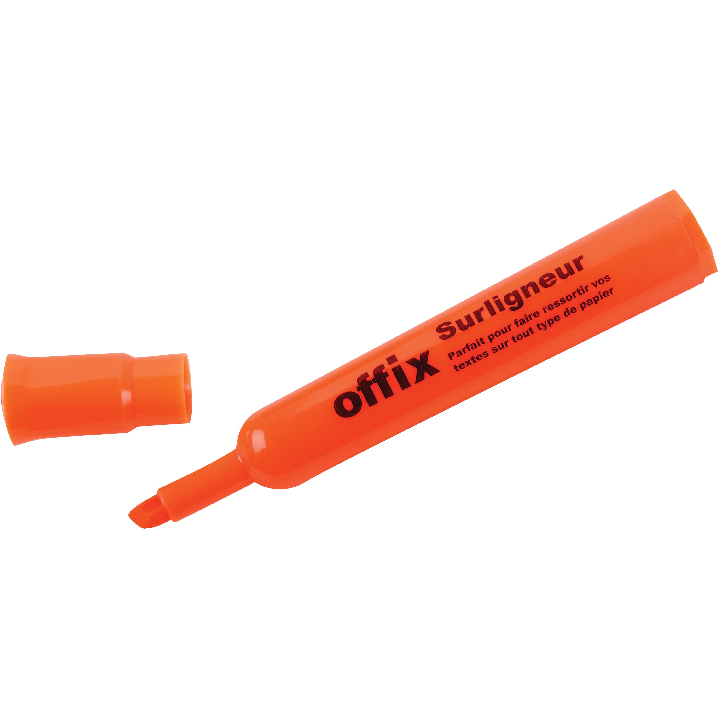 SURLIGNEUR OFFIX ORANGE - INSTRUMENTS D'ECRITURE - OFFIX