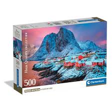 Clementoni - Village de Hamnoy, 500 - 999 PIECES ET MOINS - CLEMENTONI