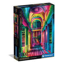 Clementoni - Colorboom: Athenaeum, 1000 - 1000 PIÈCES - CLEMENTONI