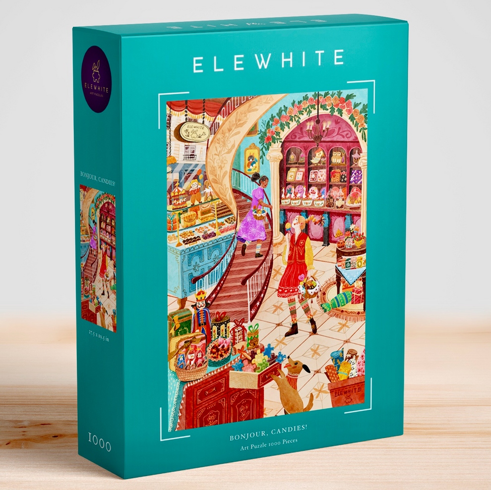 Elewhite - Bonjour, Candies! 1000 pces - 1000 PIÈCES - ELEWHITE