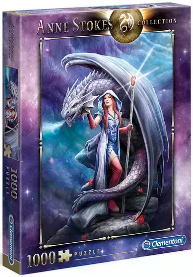 CASSE-TETE 1000 MAGE DRAGON - 1000 PIÈCES - CLEMENTONI