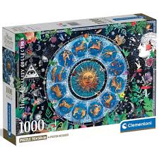 Clementoni - Charte Astrologique, 1000 - 1000 PIÈCES - CLEMENTONI