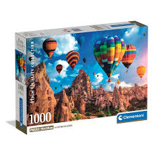 Clementoni - Ballons en Cappadoce, 1000 - 1000 PIÈCES - CLEMENTONI