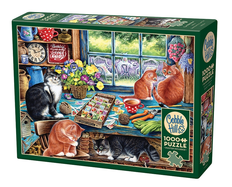 Cobble Hill - Cats retreat, 1000 pieces - 1000 PIÈCES - COBBLE HILL
