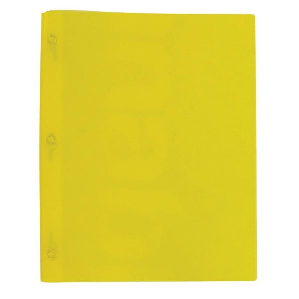 DUO TANG JAUNE TRANSP - SCOLAIRE - MICROSOFT