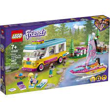 FRIENDS - LE CAMPING-CAR ET LE VOILIER - CONSTRUCTION - LEGO