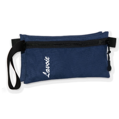 LAVOIE ETUI DOUBLE BLEU ACIER - - Lavoie