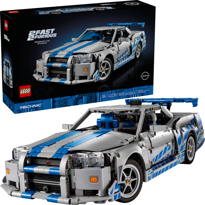 Technic - 2 Fast 2 Furious Nissan Skylin - CONSTRUCTION - DEGLINGOS