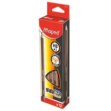 CRAYON MINE HB BLACK PEPS - SCOLAIRE - MICROSOFT