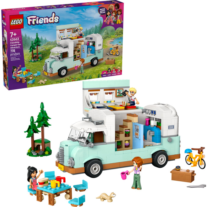 Friends - Camping-car de l'amitié - CONSTRUCTION - LEGO