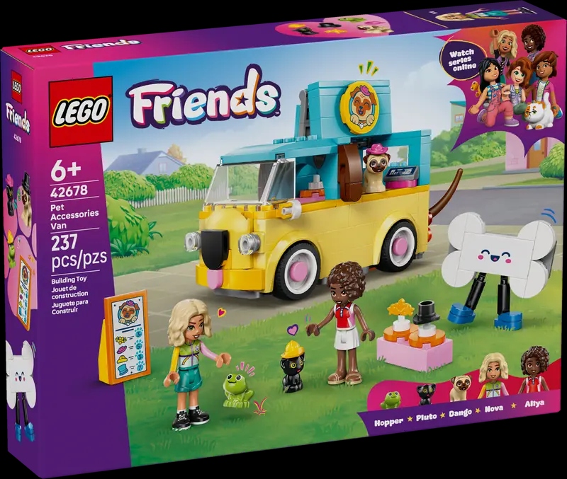 Friends - La camionnette d'accessoires - CONSTRUCTION - LEGO