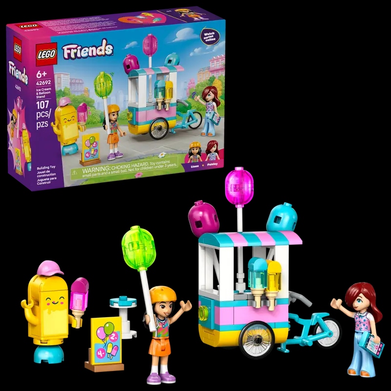 Friends - Le kiosque de crème-glacée - CONSTRUCTION - LEGO