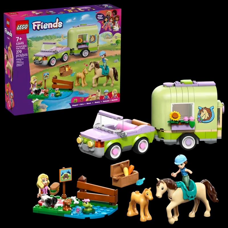 Friends - La remorque pour le cheval - CONSTRUCTION - LEGO