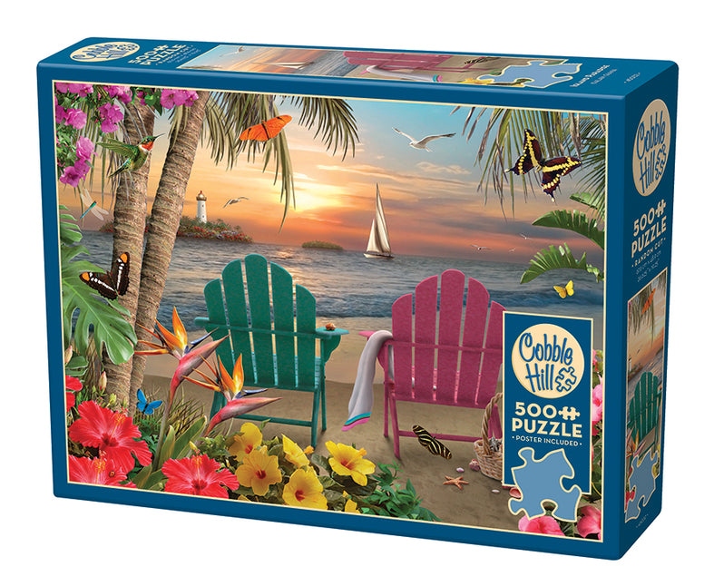 Cobble Hill - Island Paradise, 500 - 999 PIECES ET MOINS - COBBLE HILL