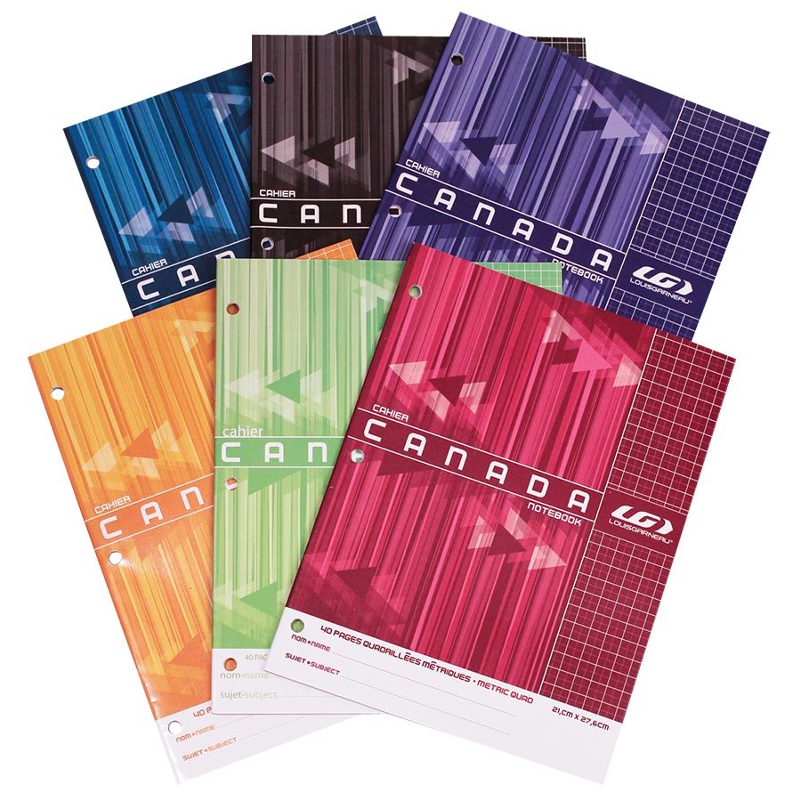 CAHIER QUADRILLÉ METRIQUE - - GEOCAN