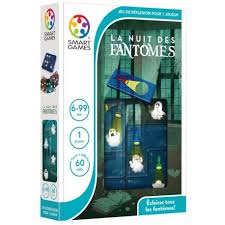 LA NUIT DES FANTOMES - JEUX DE LOGIQUE & PATIENCE - SMART GAMES