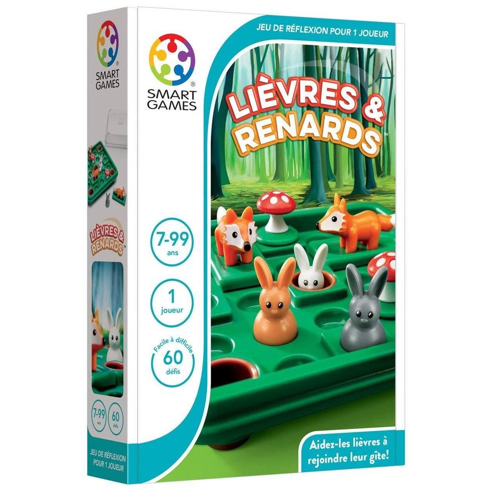 LIEVRES & RENARDS - JEUX DE LOGIQUE & PATIENCE - SMART GAMES