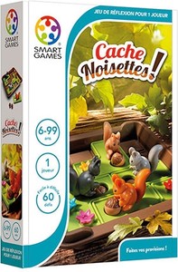 CACHE-NOISETTES - JEUX DE LOGIQUE & PATIENCE - SMART GAMES