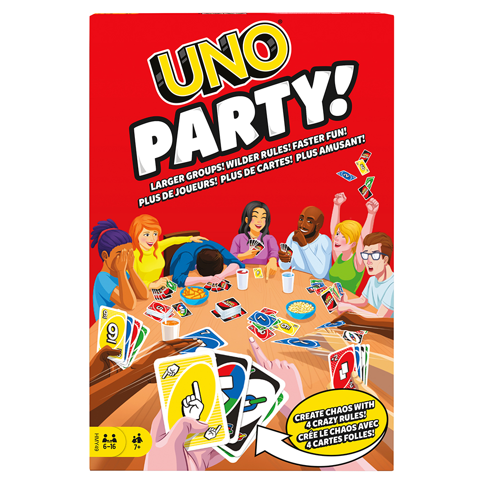 Uno Party! ( multi ) - JEUX DE CARTES & DE VOYAGE - MATTEL