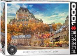 Eurographics - Quartier Petit Champlain - 1000 PIÈCES - EUROGRAPHICS
